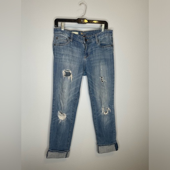 Kut from the kloth boyfriend jeans size 6 women’s distressed - Picture 1 of 5